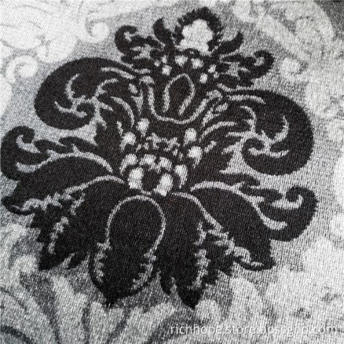Textile Printed Polyester Velvet African Carpet Fabric